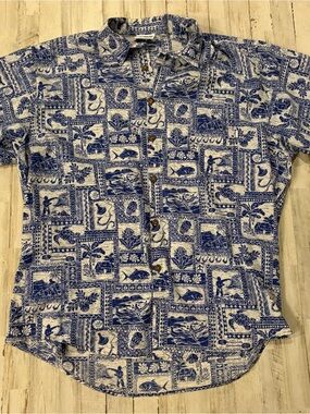 Vintage Hwy 1 Hawaiian Shirt 3X